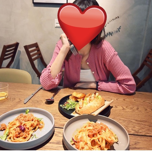 Pink Wool Cardigan - Picture 2 of 5